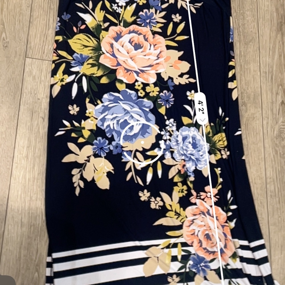 Avenue 22/24 floral flowy maxi dress - Picture 7 of 8